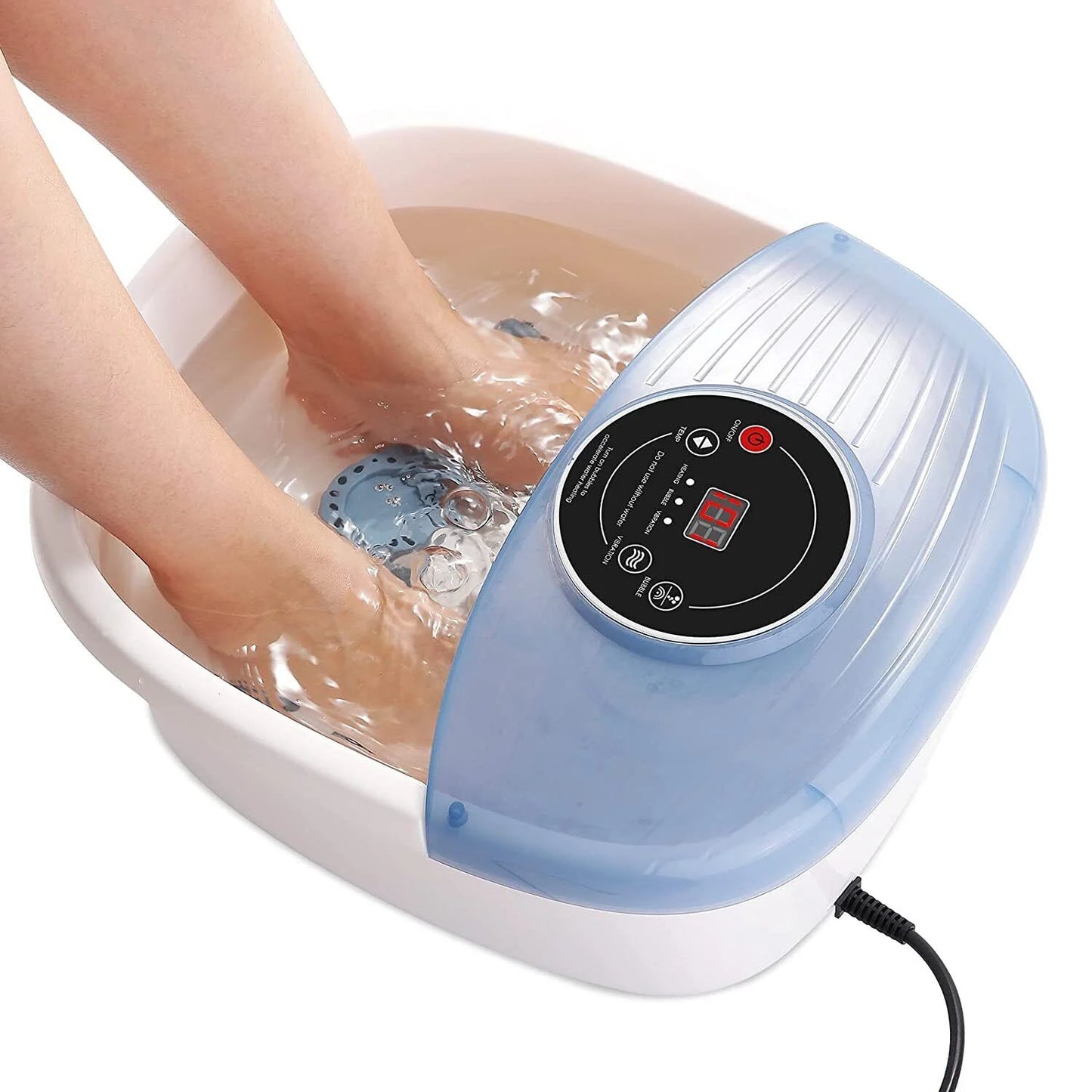 Foot Spa Massager Temperature Control & Bubble Bath