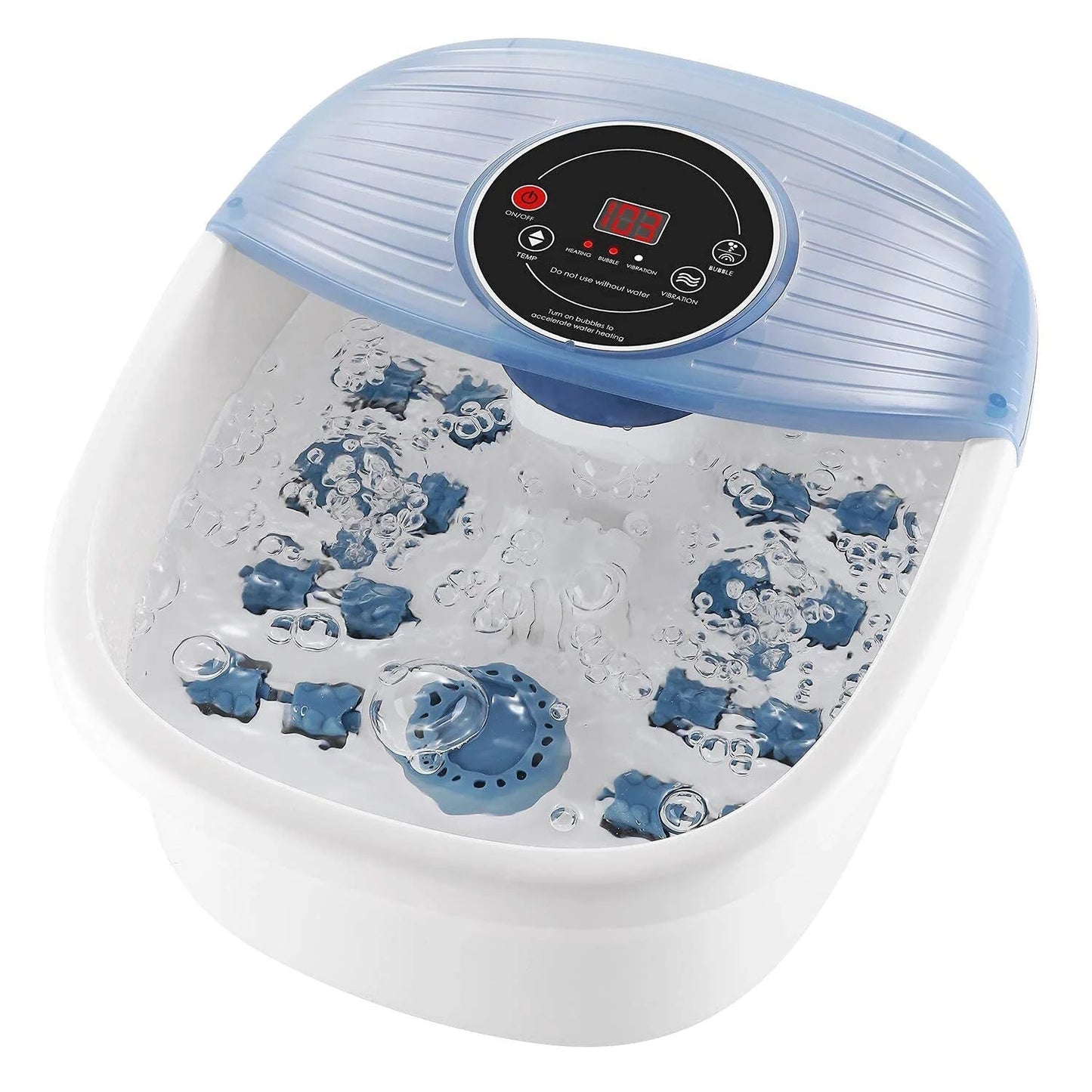 Foot Spa Massager Temperature Control & Bubble Bath