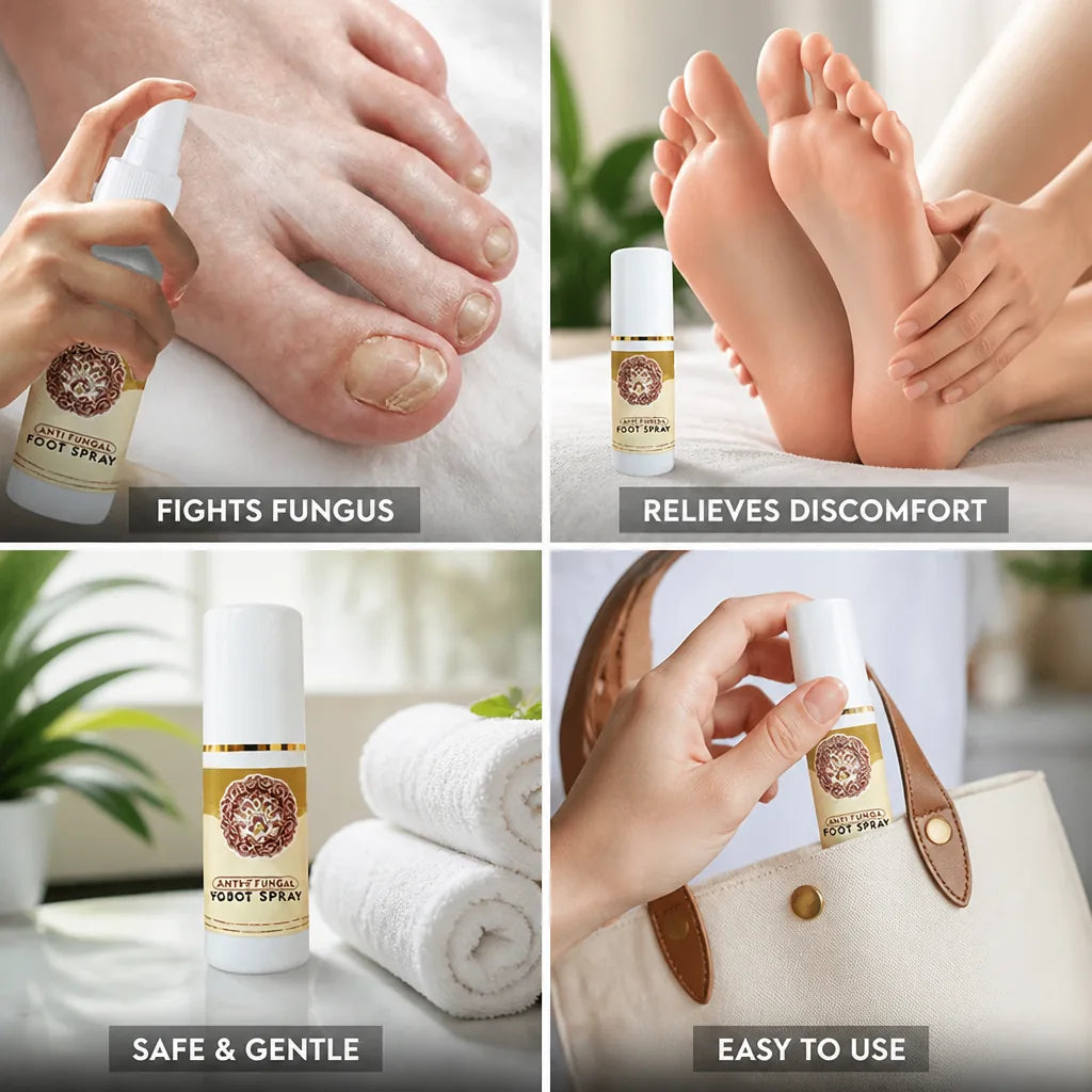 Foot & Toenail Spray Herbal Antifungal Moisturizing