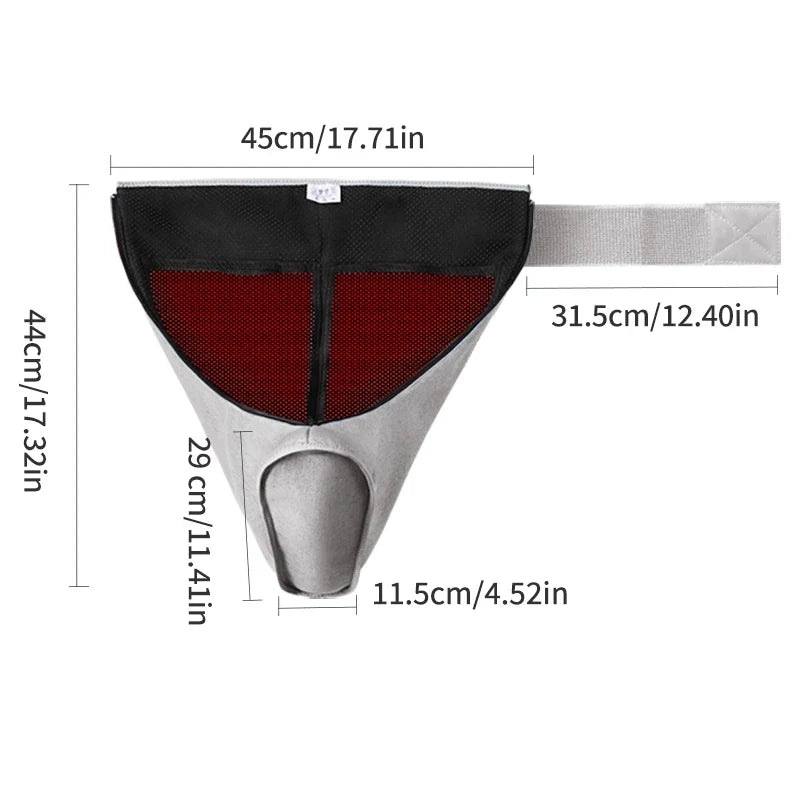Foot Wrap Red Light Therapy & Vibration 3 Heat Levels
