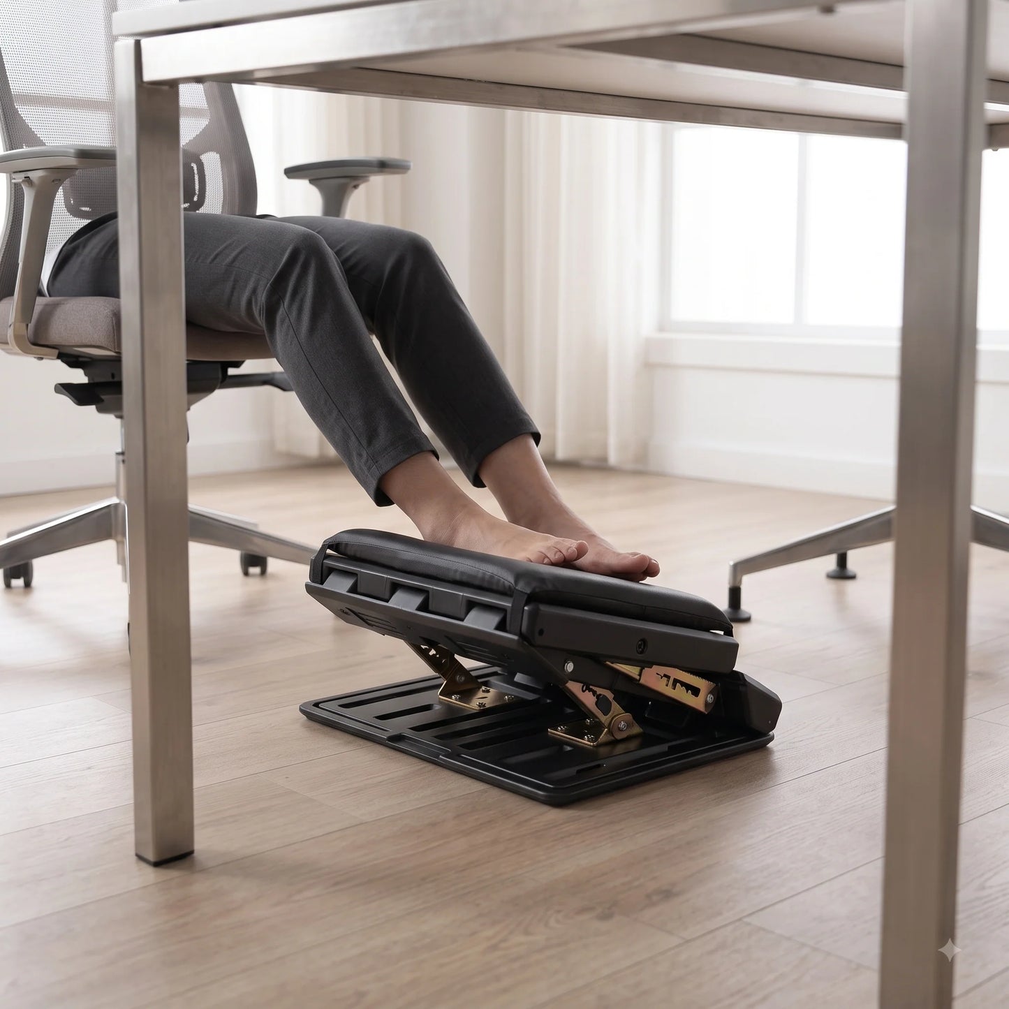 Footrest Adjustable Multi-Position Cushioned