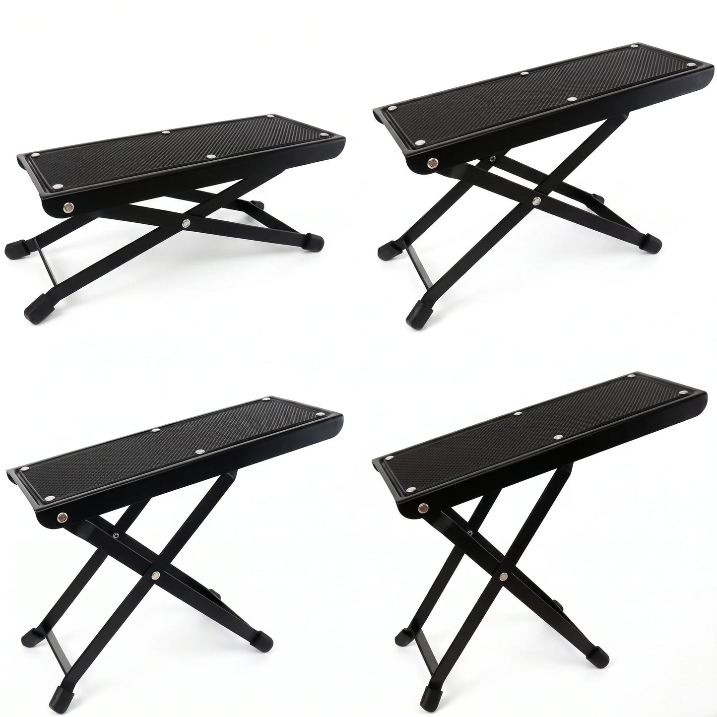 Footrest Platform Height-Adjustable Slip-Resistant Base