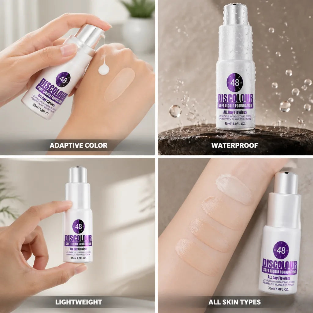 Foundation Color-Changing Temperature-Activated Waterproof & Sweatproof