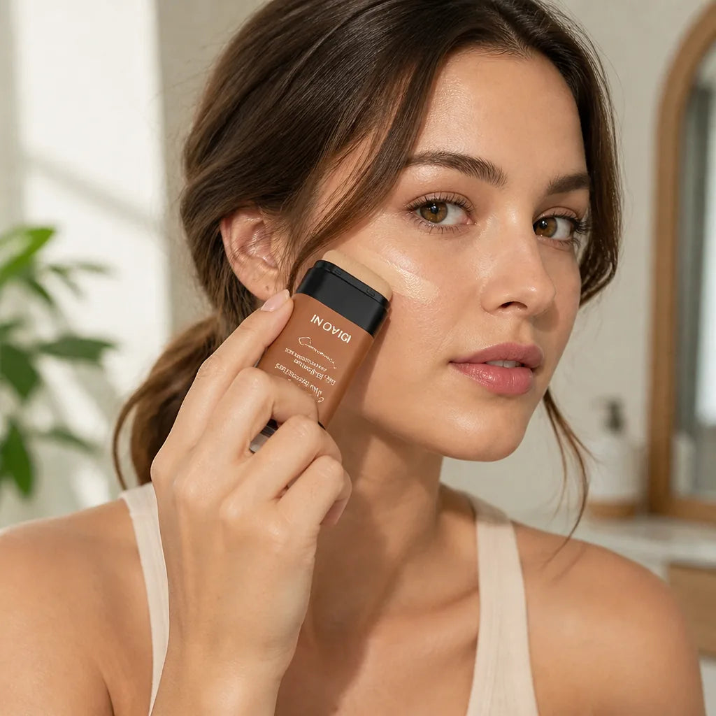 Foundation Stick & Concealer Long-Wear Creamy Coverage
