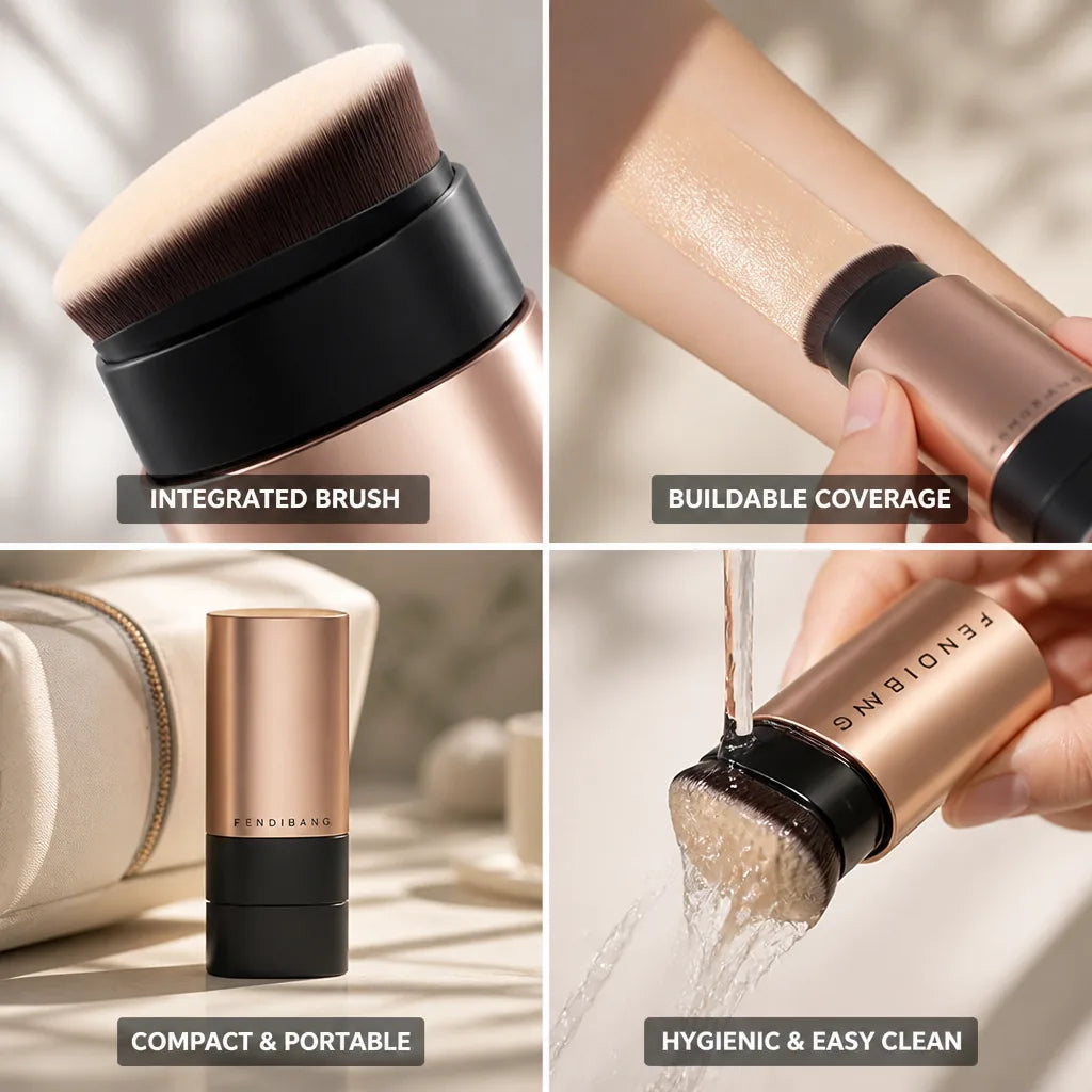Foundation Stick Integrated Brush Naturally Matte Finish