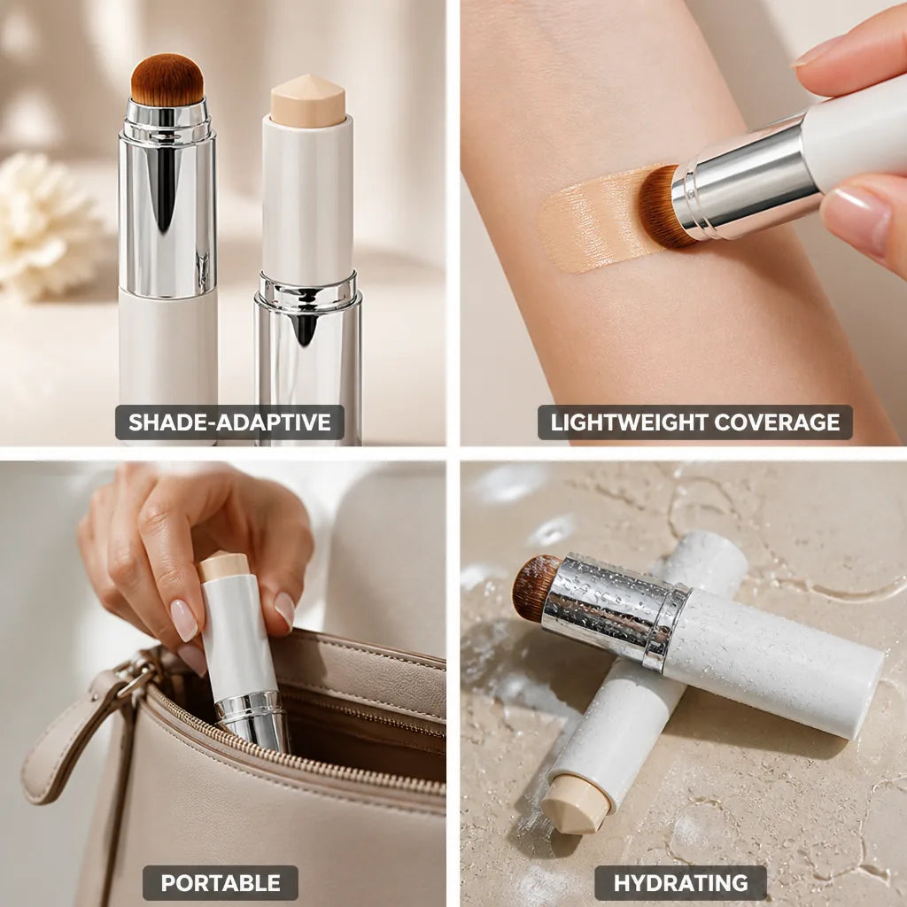 Foundation Stick Shade-Adaptive Lightweight & Hydrating