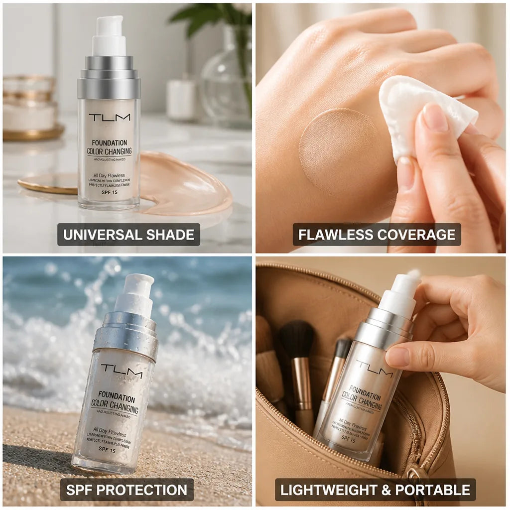 Foundation Universal Shade Flawless Coverage SPF