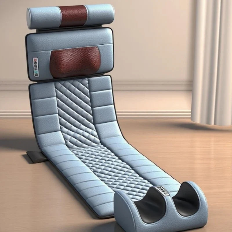 Full Body Massage Mat 10-Zone Vibration & Heat