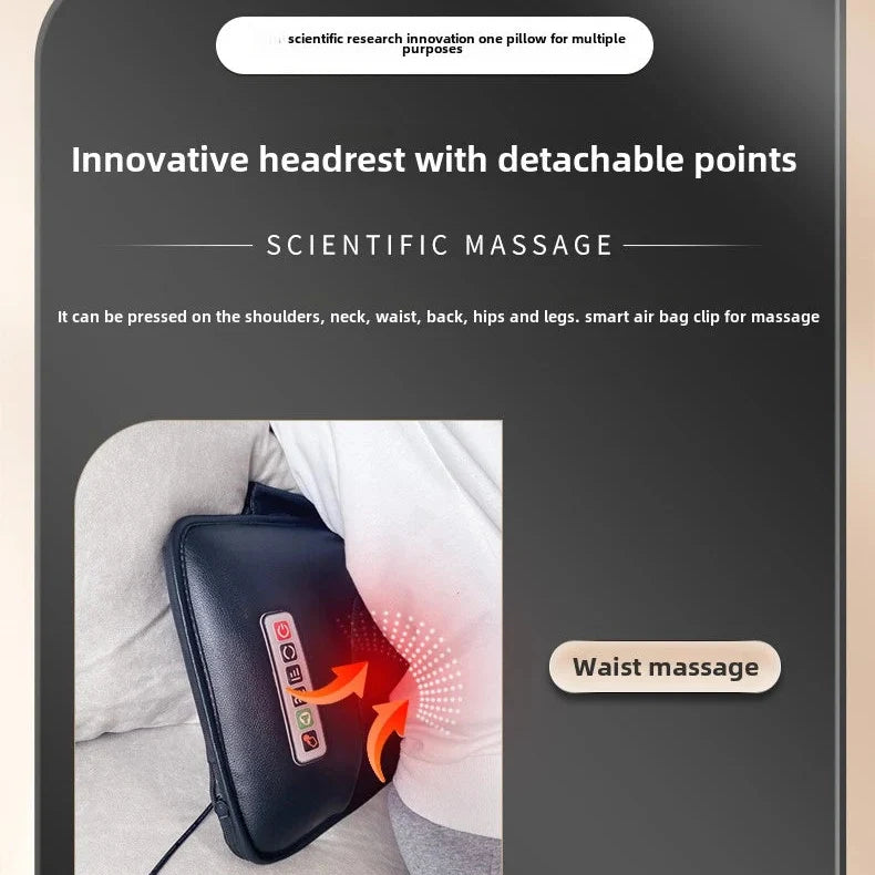 Full-Body Massage Mat Air Compression Heat & Vibration