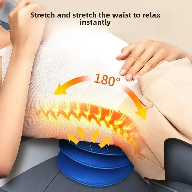 Full-Body Massage Mat Air Compression Heat & Vibration