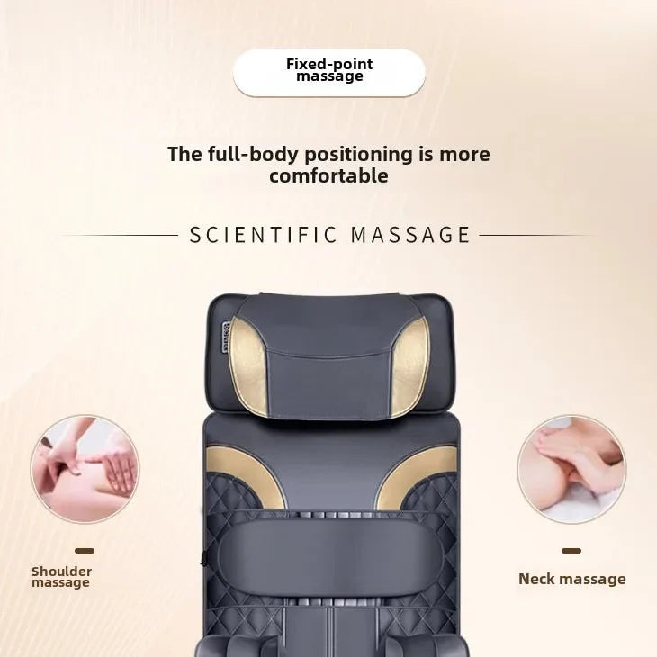 Full-Body Massage Mat Air Compression Heat & Vibration