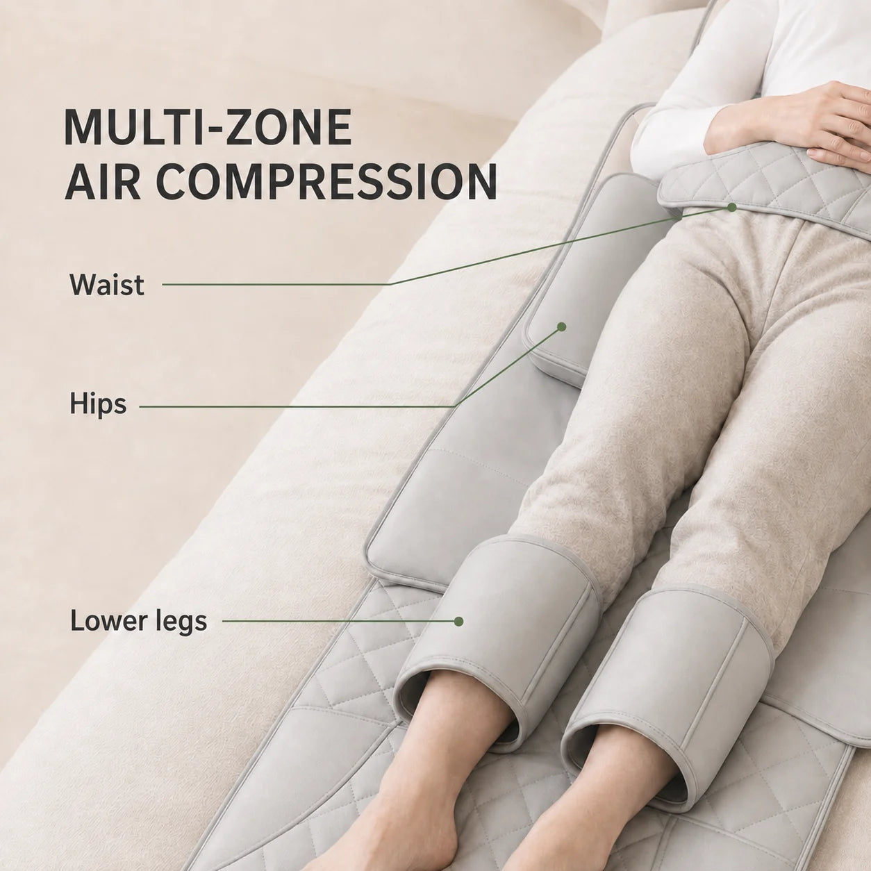 Full Body Massage Mat Neck Kneading & Heat Zones
