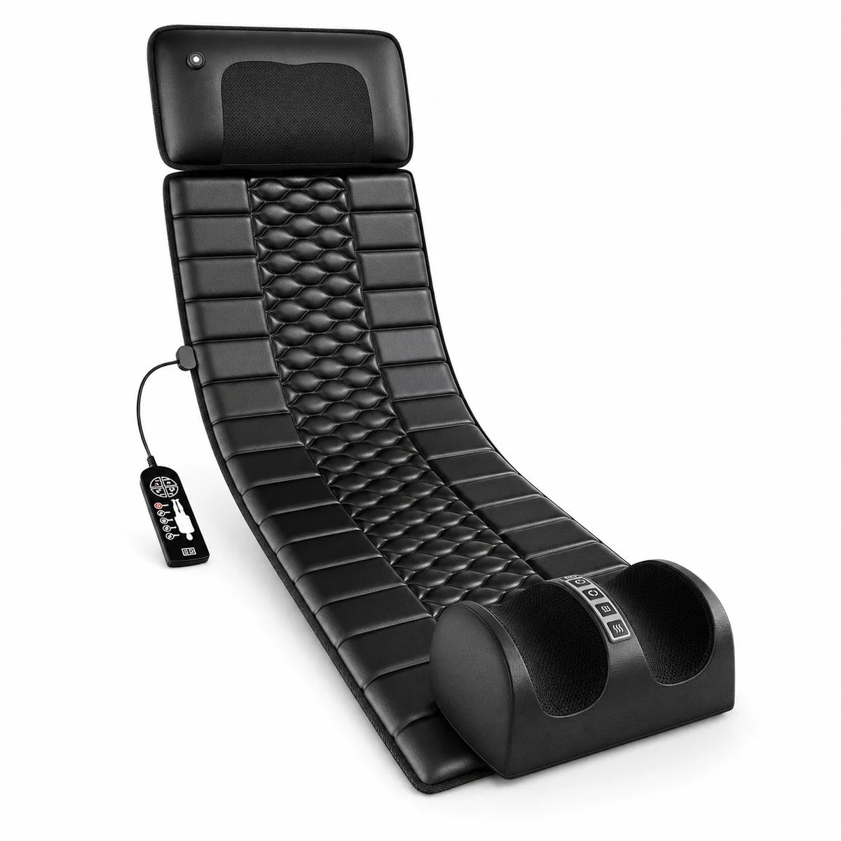 Full-Body Massage Mat Shiatsu Nodes 9 Modes & Heat