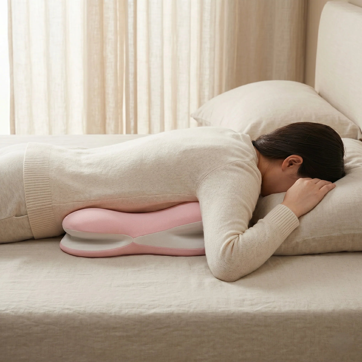 Full Body Support Pillow Ergonomic Bed Comfort