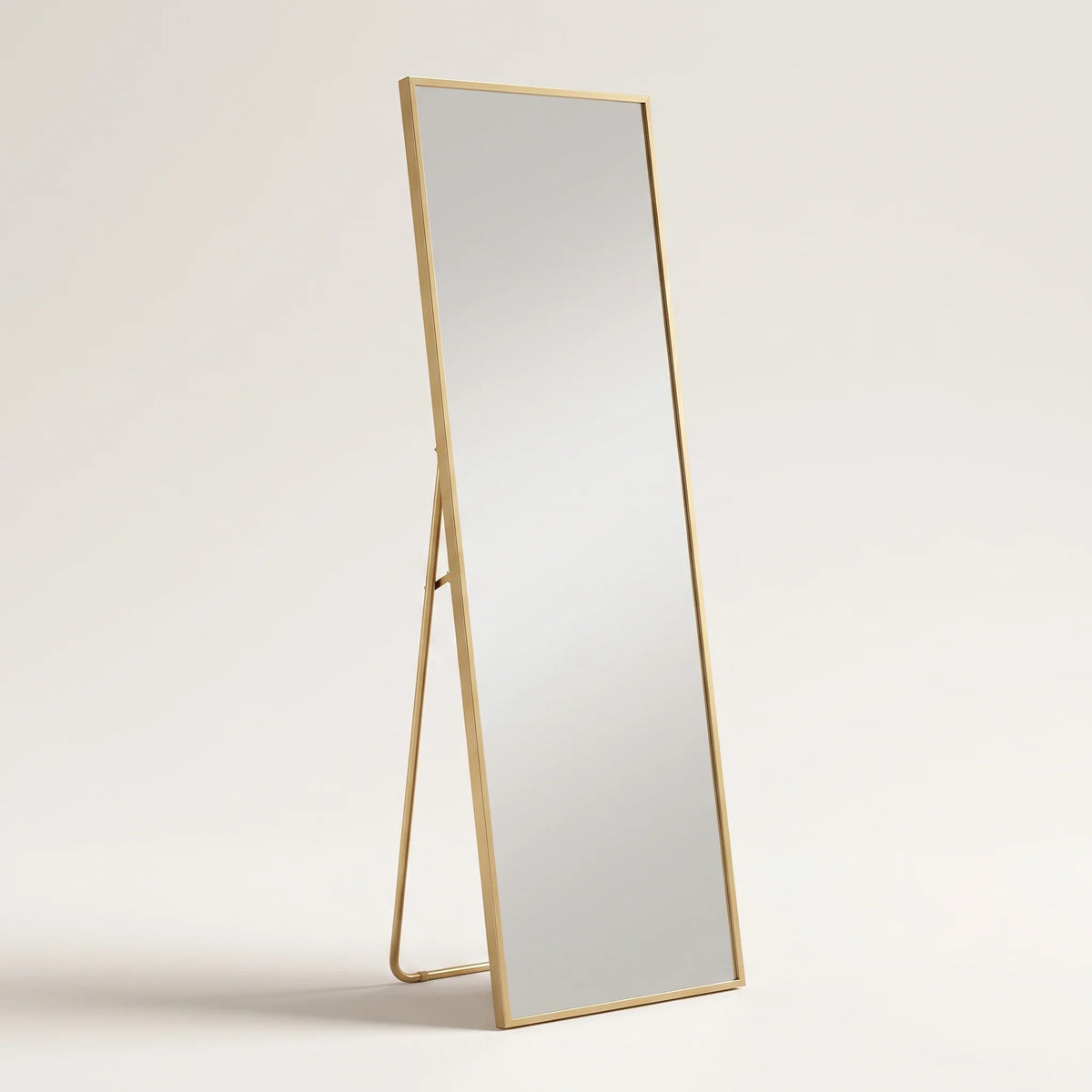 Full-Length Mirror Aluminum Frame 64 x 21 In