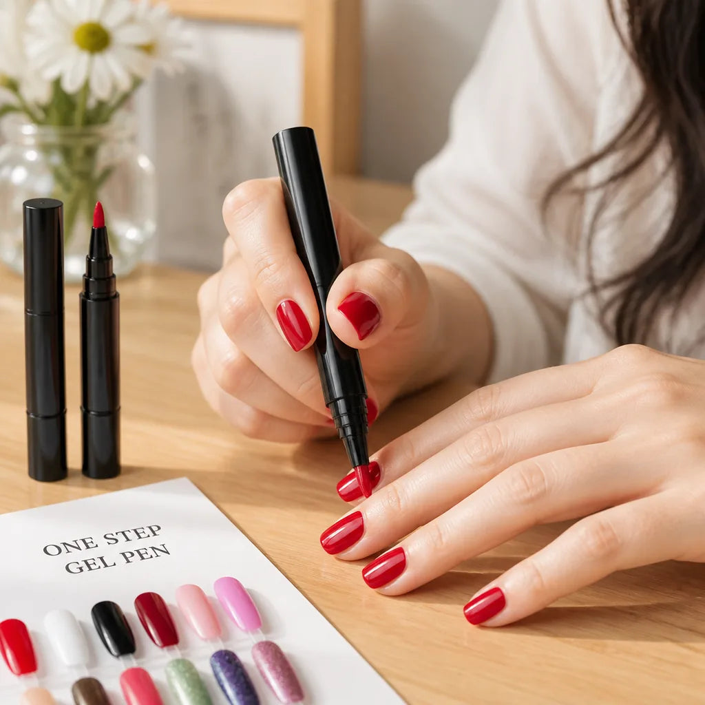 Gel Nail Pen One-Step Fine-Tip Water-Based
