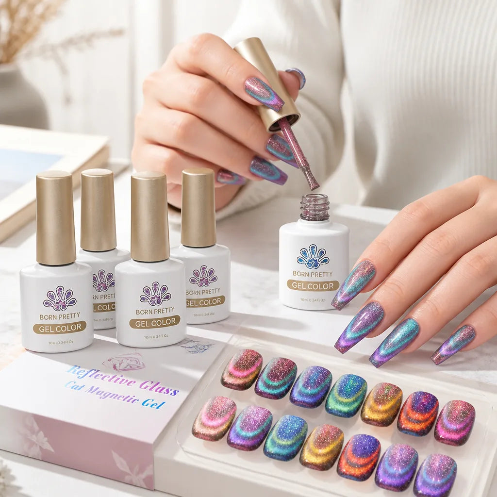 Gel Nail Polish Magnetic Moonlight Effect Semi-Permanent & Organic