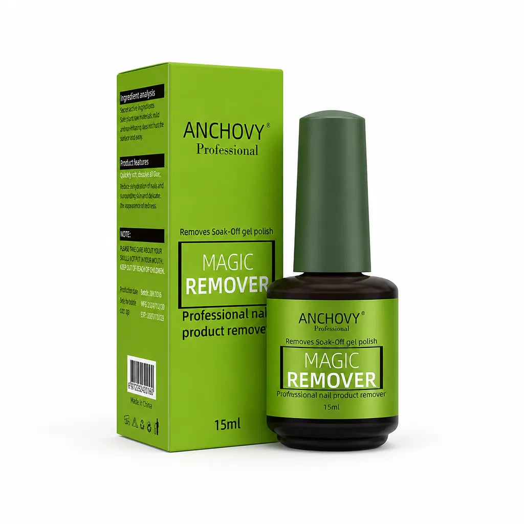 Gel Nail Polish Remover Fast-Acting Gentle Free Nail File