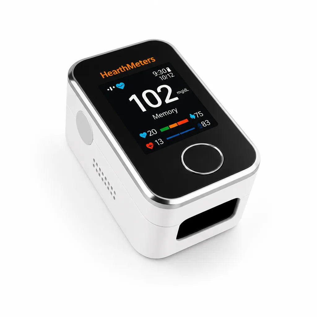 Glucose Monitor Non-Invasive 8-In-1 5-Second Readout