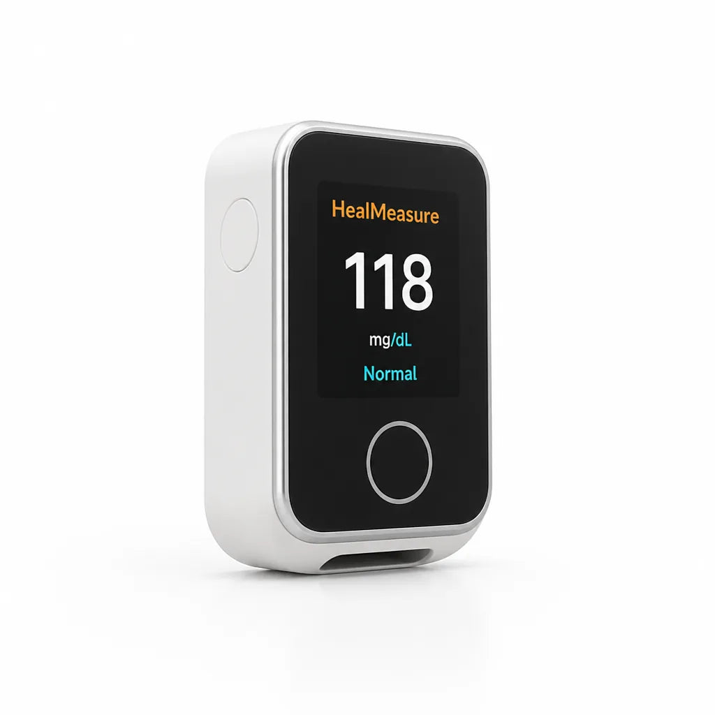 Glucose Monitor Non-Invasive Painless 5-Second Readings