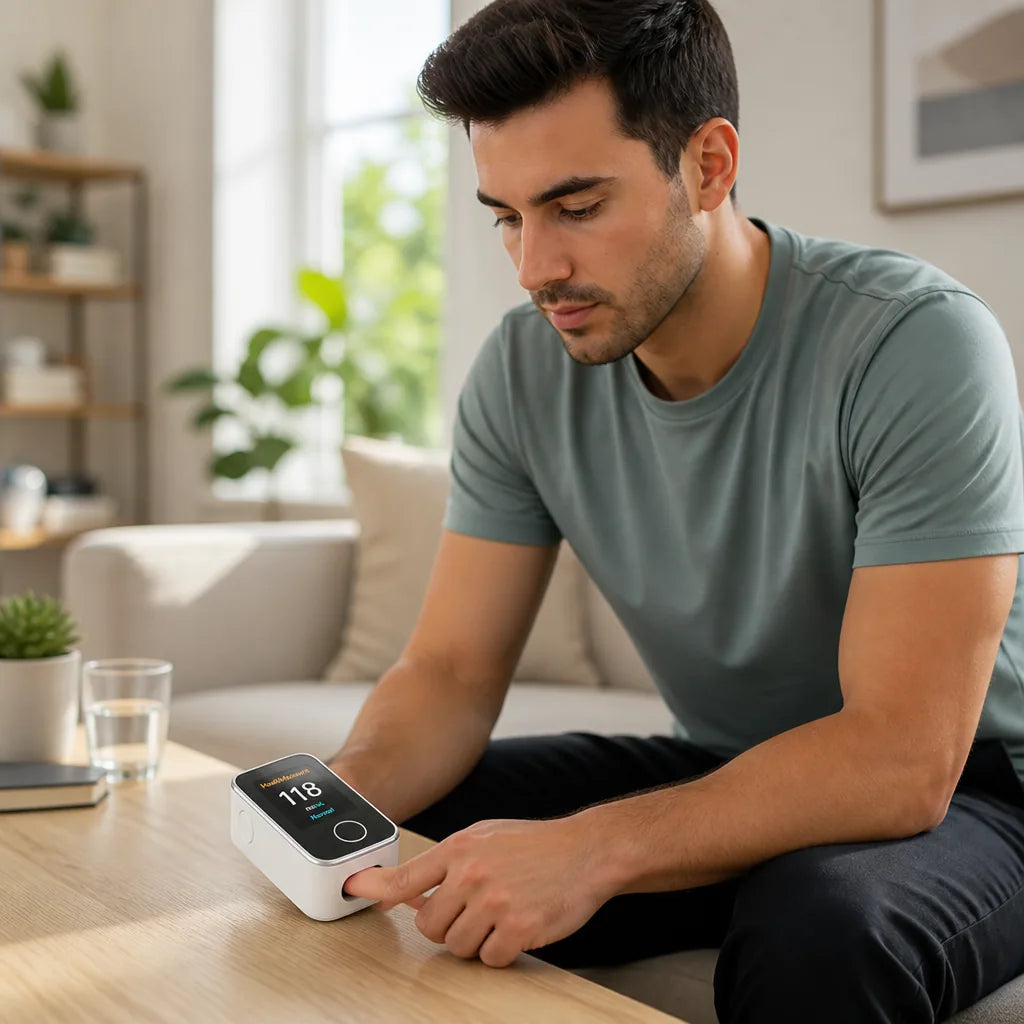 Glucose Monitor Non-Invasive Painless 5-Second Readings