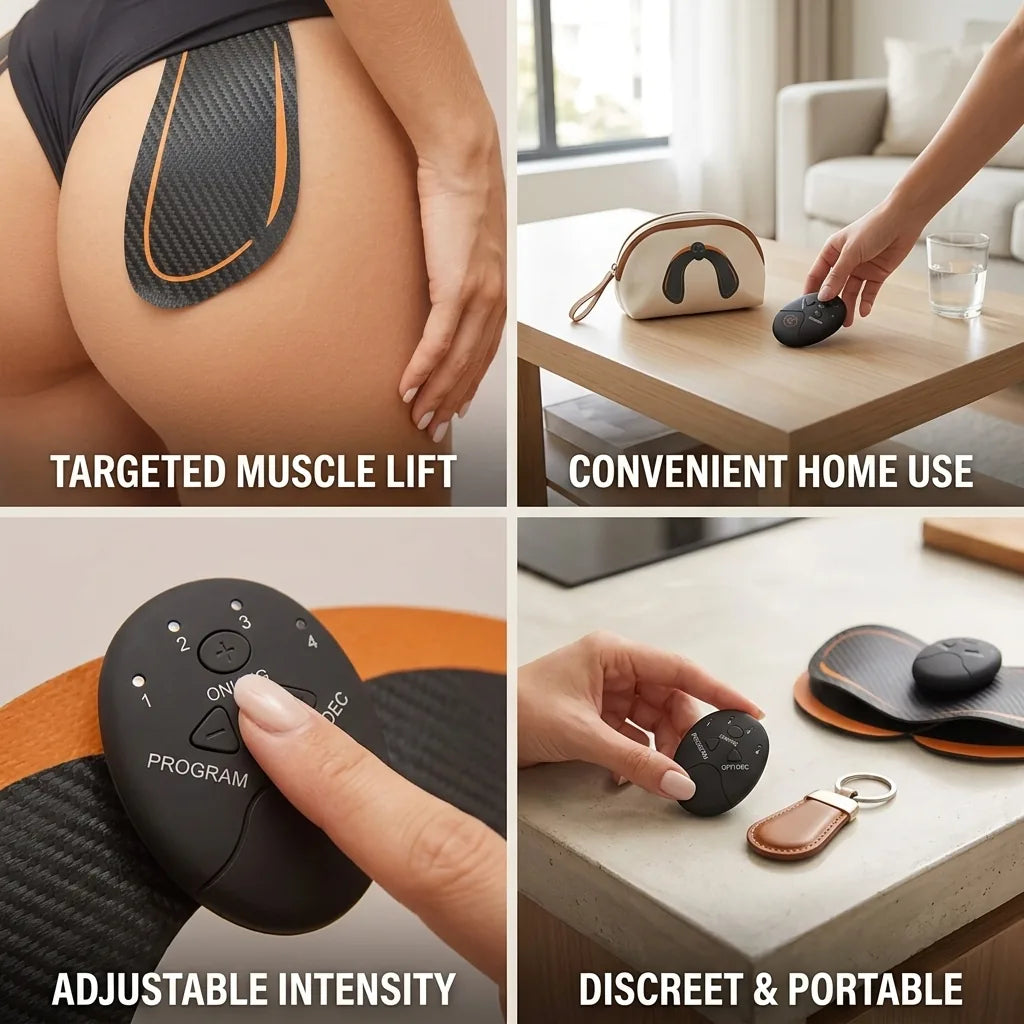 Glute Trainer EMS Muscle Stimulator Portable