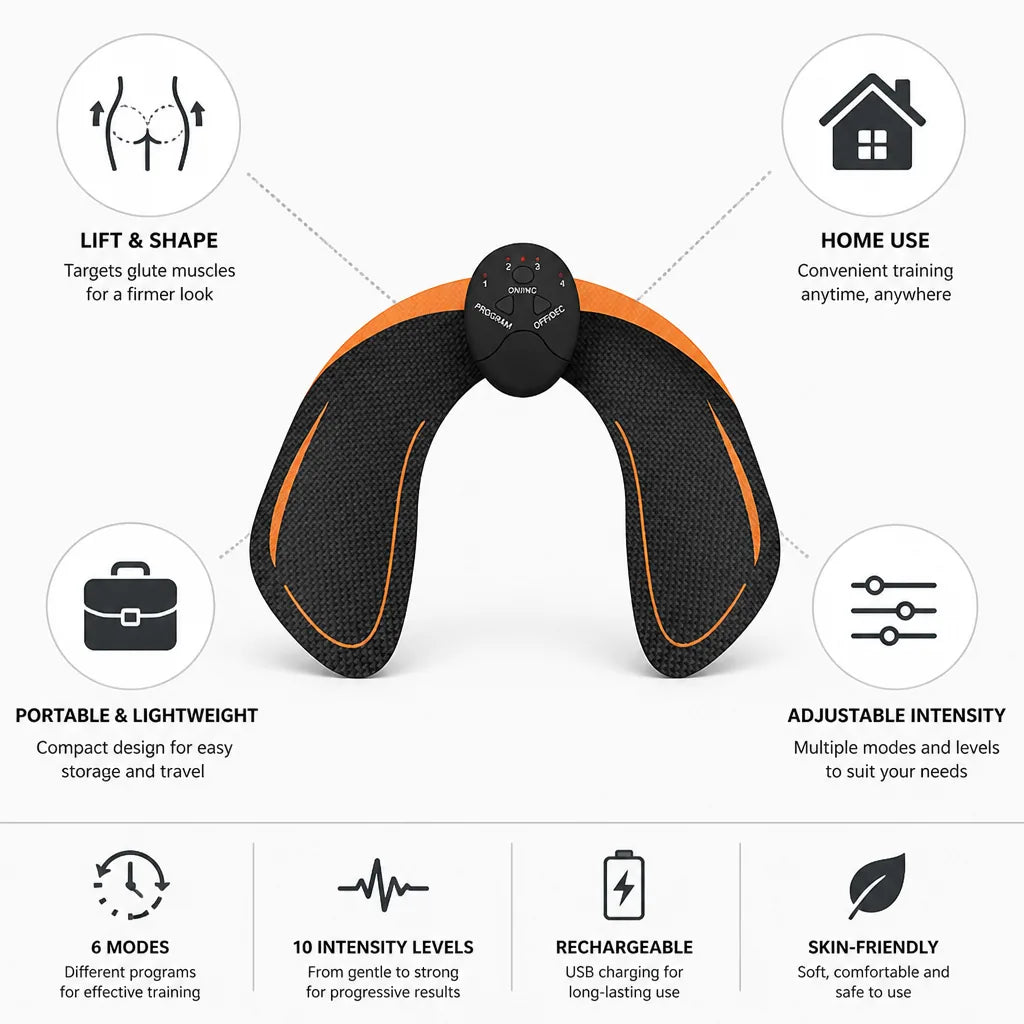 Glute Trainer EMS Muscle Stimulator Portable