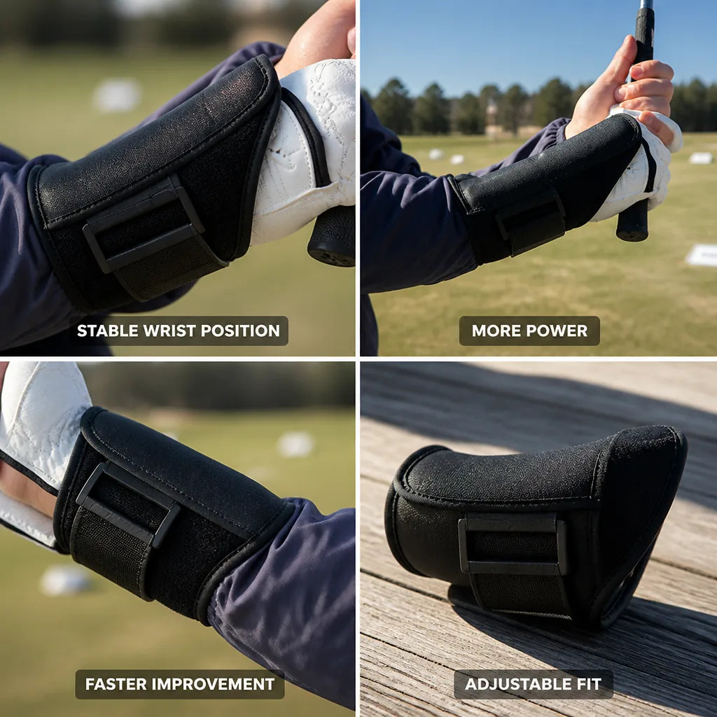 Golf Wrist Trainer Adjustable Alignment Aid