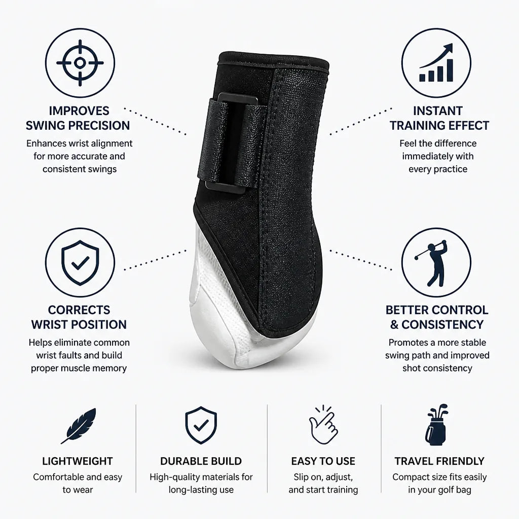 Golf Wrist Trainer Precision Alignment Instant Training Effect