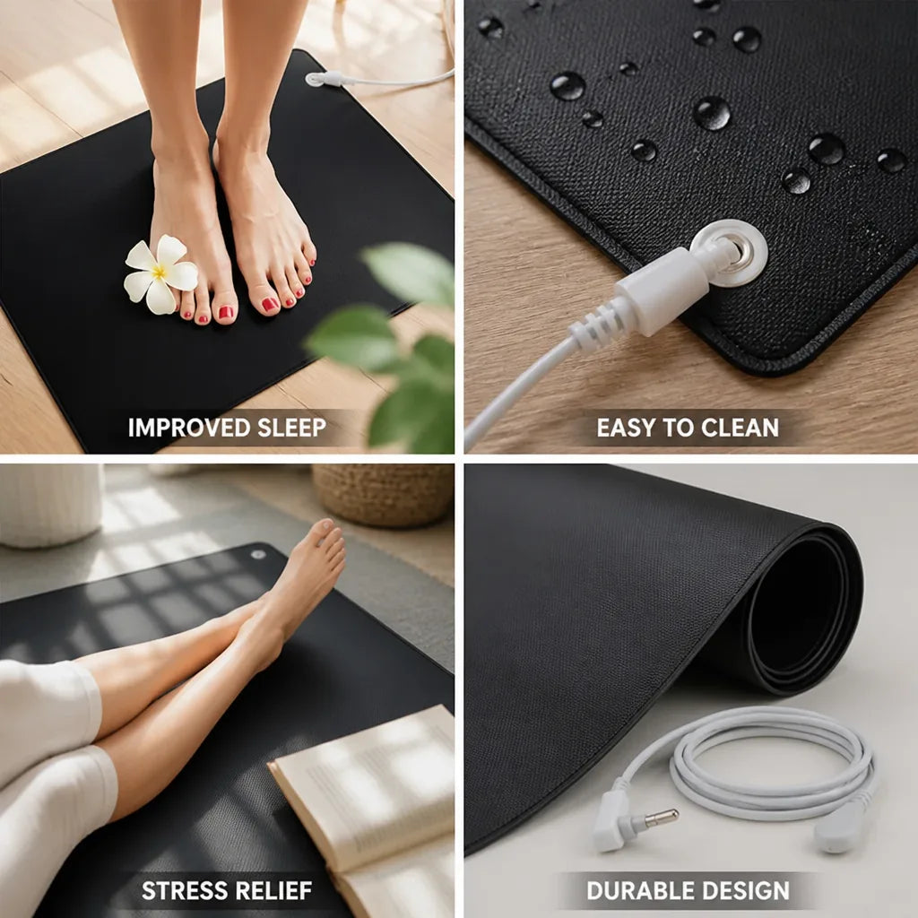 Grounding Mat PU Leather Cable Included