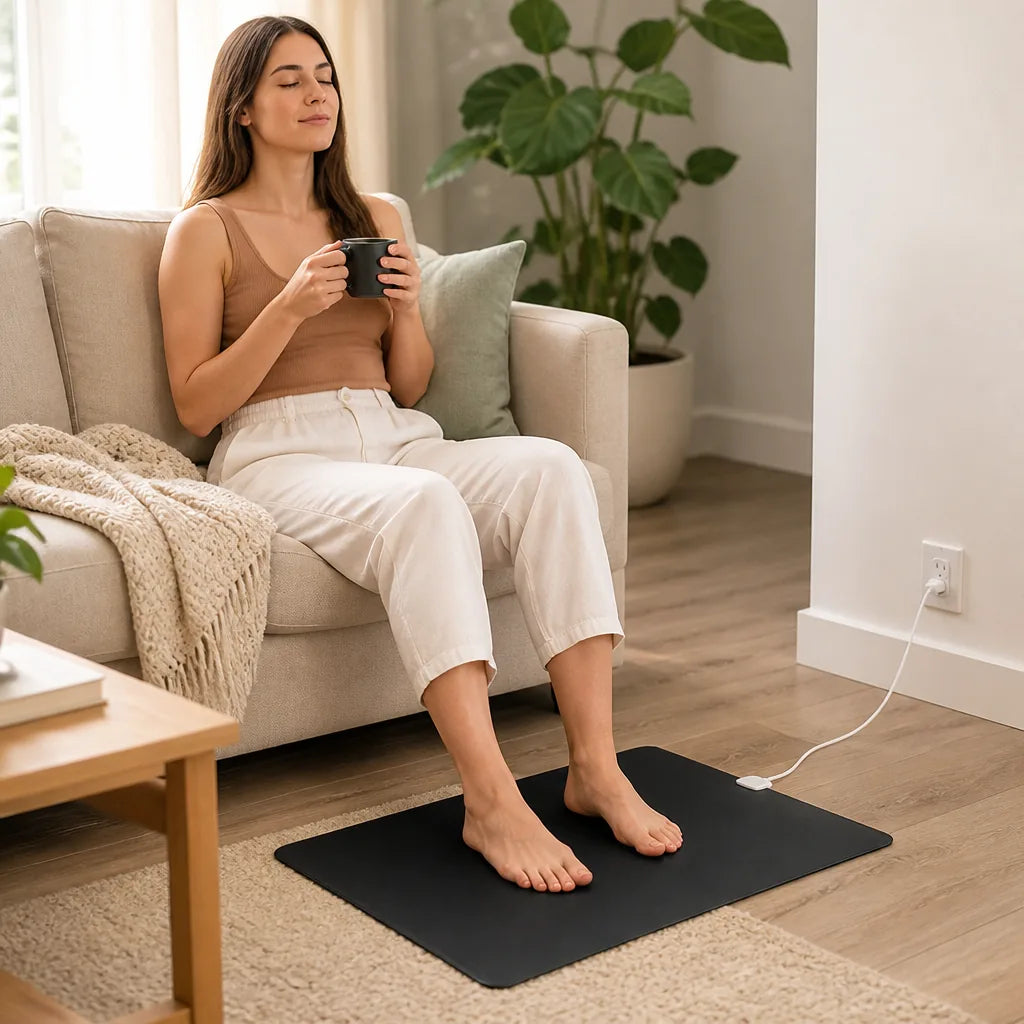 Grounding Mat Plug-In Anti-Slip Stress Relief