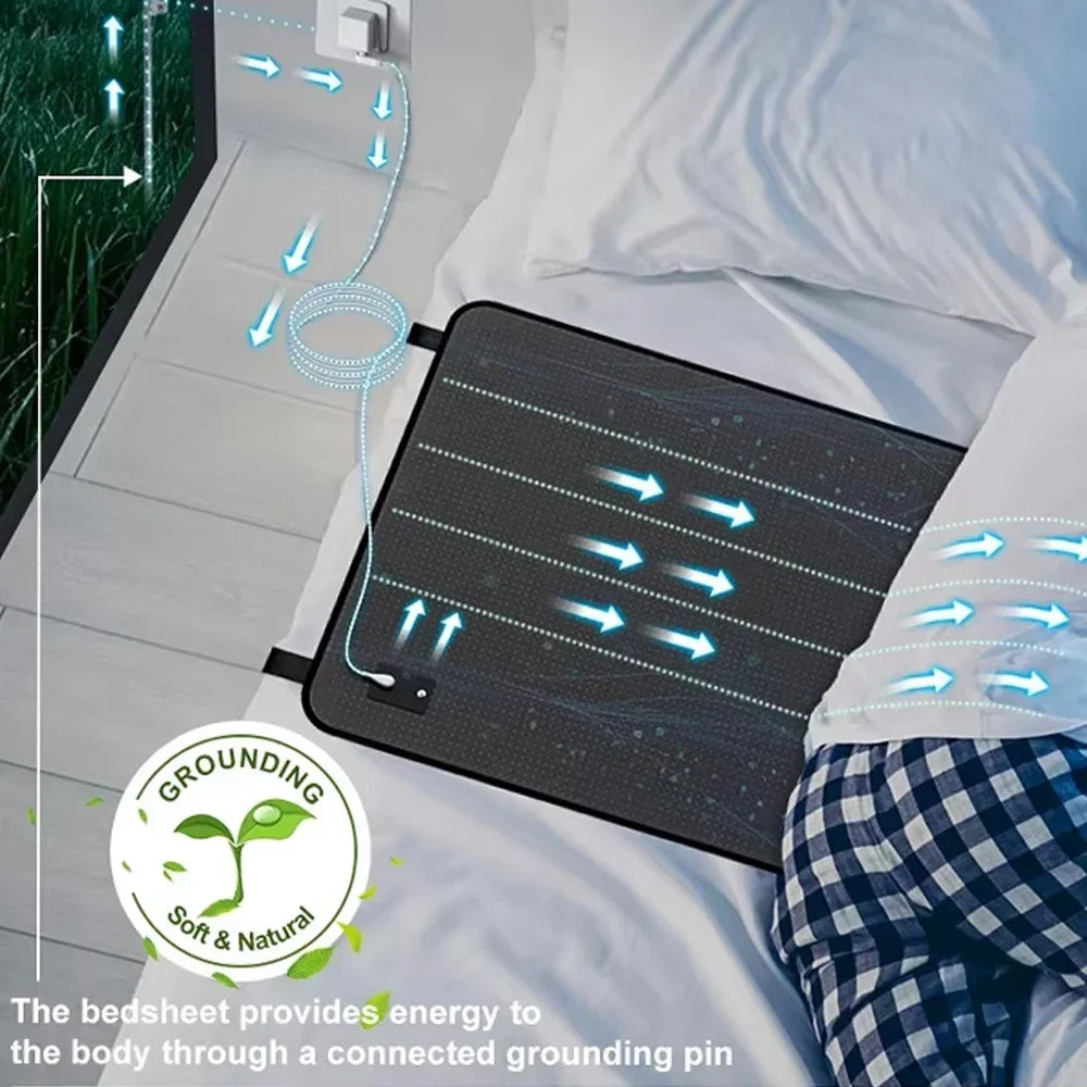Grounding Mattress Pad Conductive Cotton Static Control