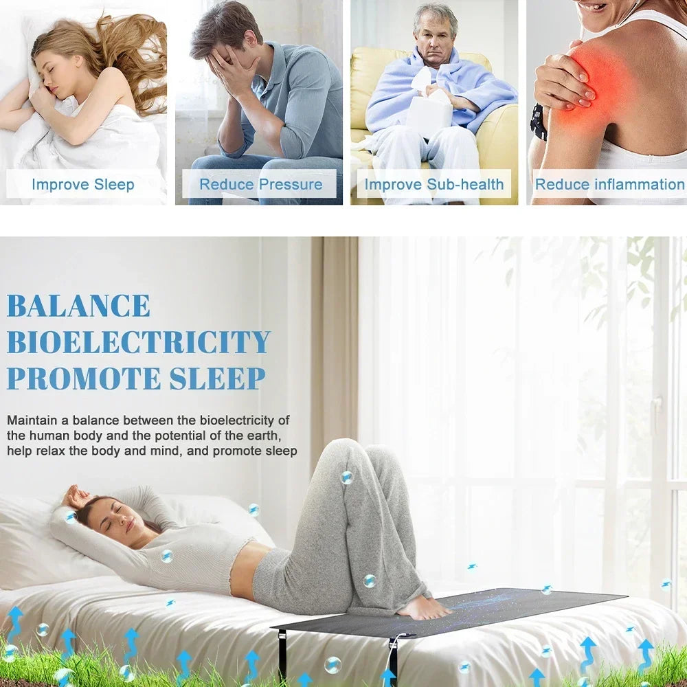 Grounding Mattress Pad Conductive Cotton Static Control
