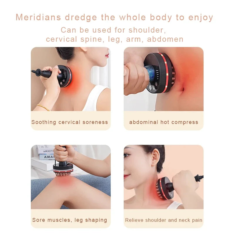 Gua Sha Massager Cordless Heat & Microcurrent