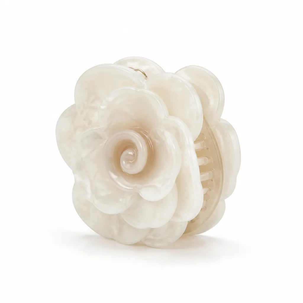 Hair Clip Mother Of Pearl No-Pull Hold