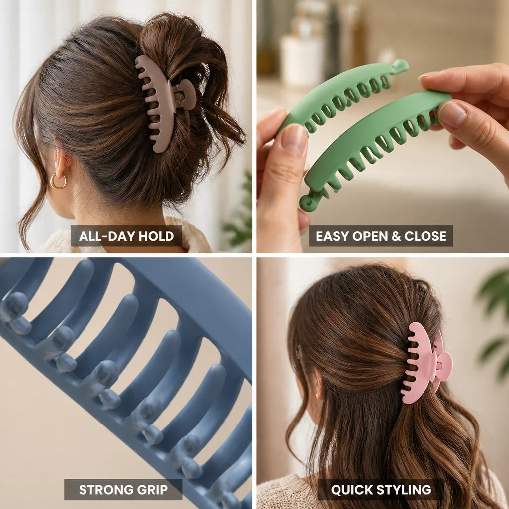 Hair Clip Quick Styling All-Day Hold