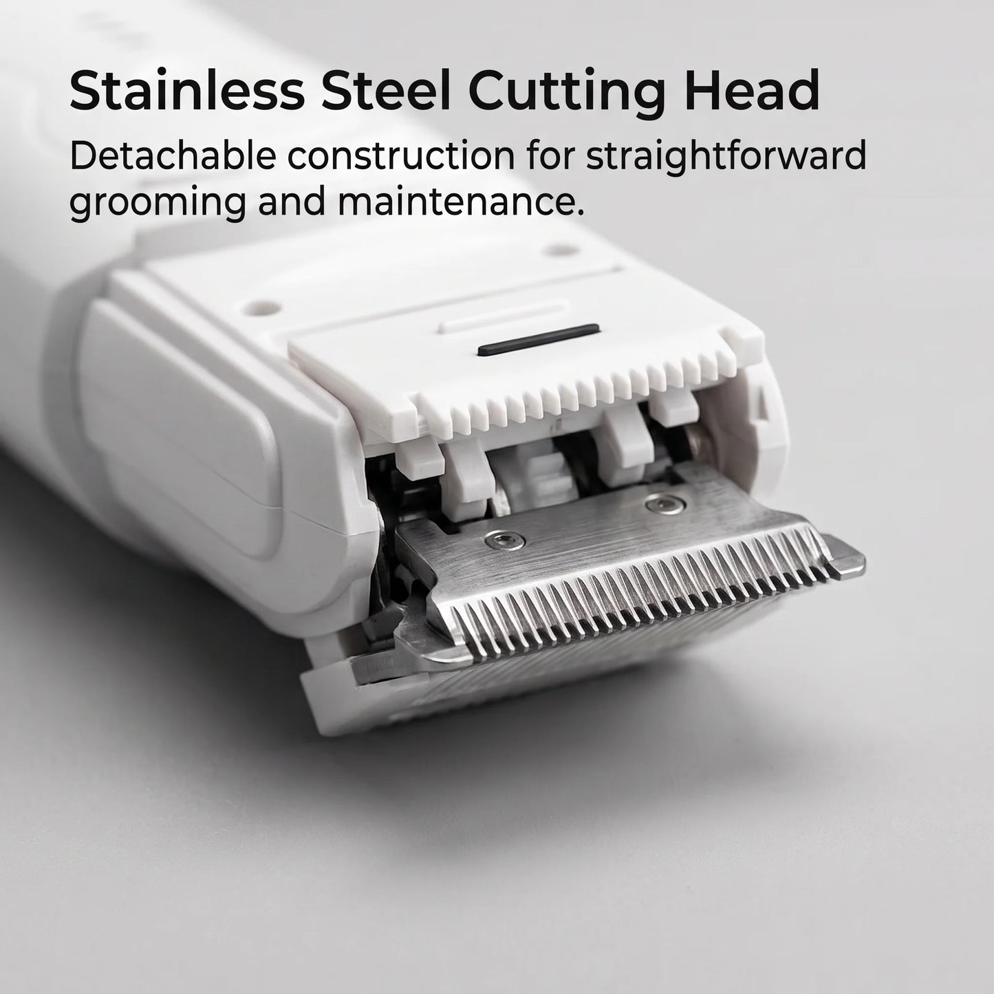 Hair Clipper Adjustable Length LCD Display Detachable Blade