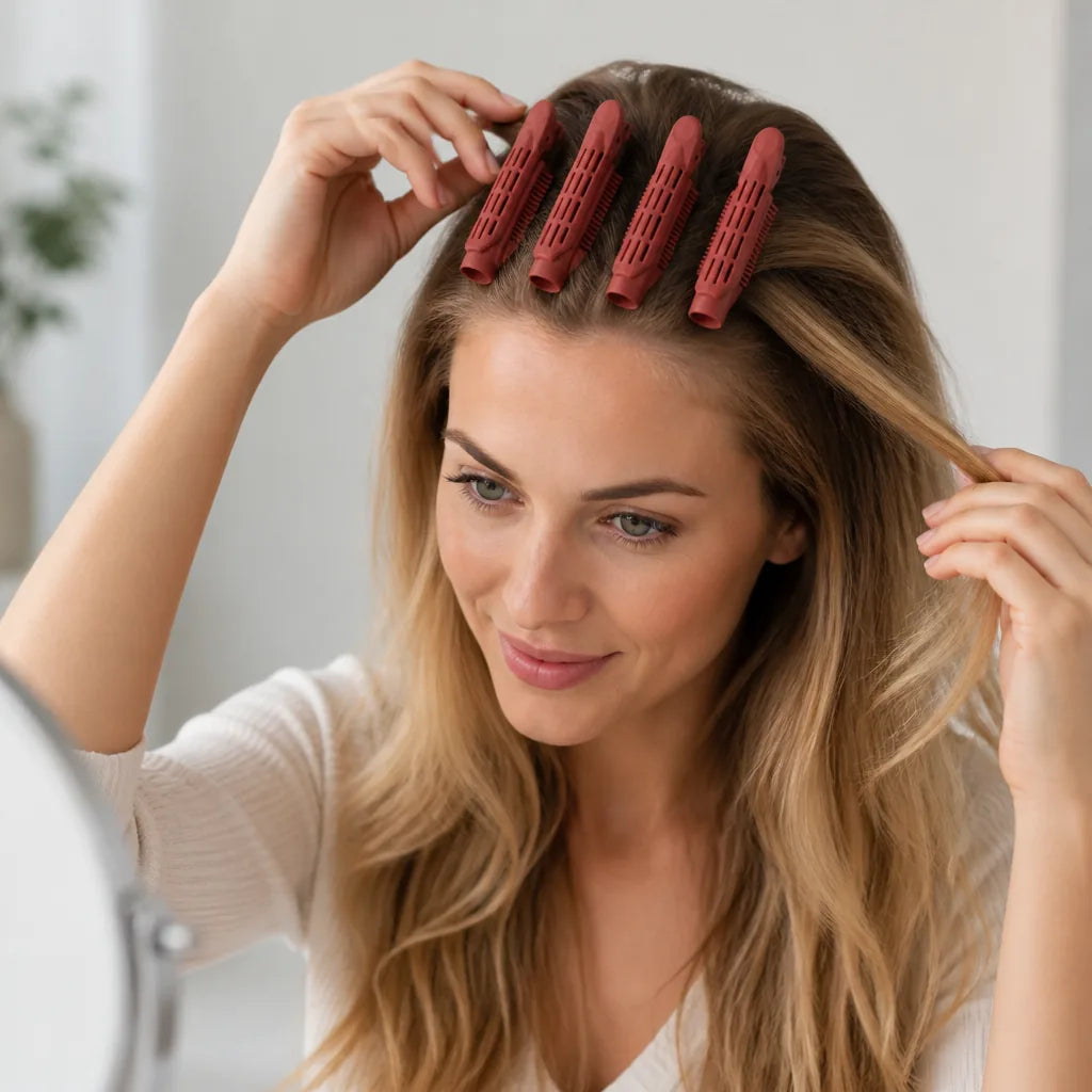 Hair Clips Root-Lifting Heat-Free Set of 4