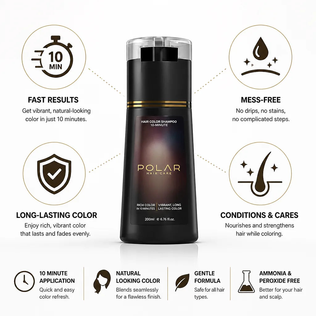 Hair Color Shampoo 10-Minute Color-Depositing & Conditioning