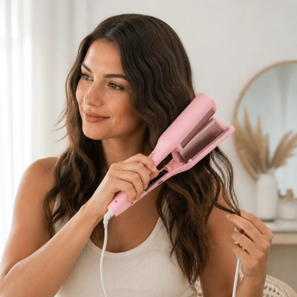 Hair Curler Ceramic Ion Barrel & Silicone Tip