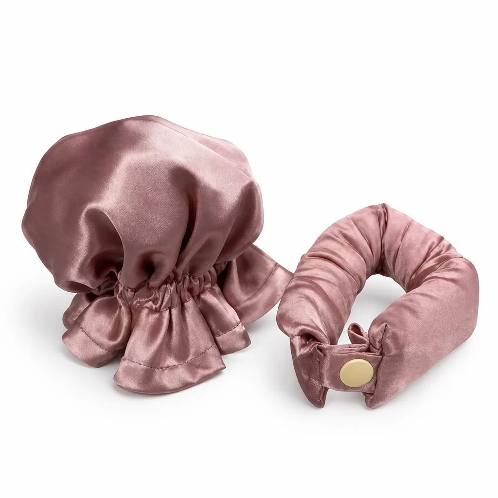 Hair Curler Heatless Satin With Scrunchies