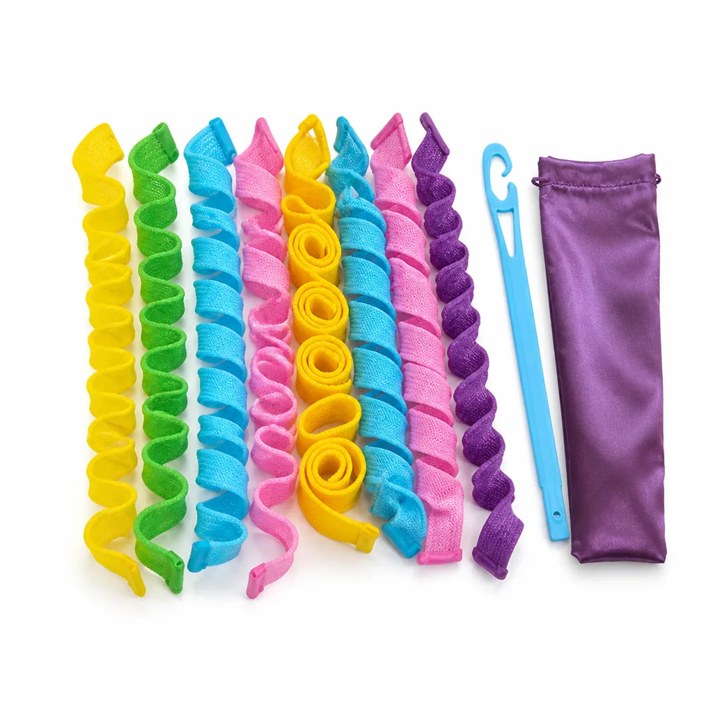 Hair Curling Bands Heat-Free Overnight Set of 12
