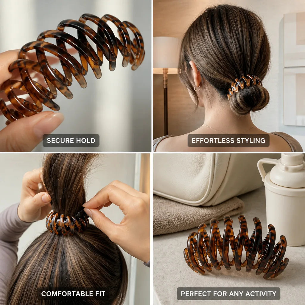 Hair Donut Easy Twist Secure Hold