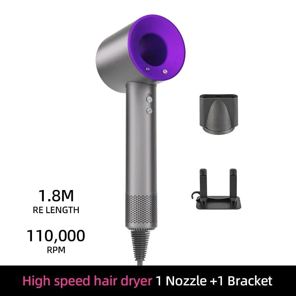 Hair Dryer Ionic High-Speed Magnetic Nozzle