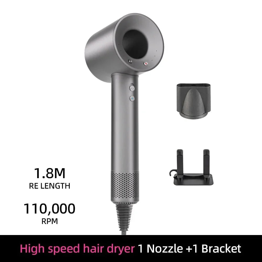 Hair Dryer Ionic High-Speed Magnetic Nozzle