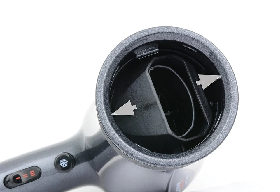 Hair Dryer Oscillating Airflow Diffuser & Concentrator