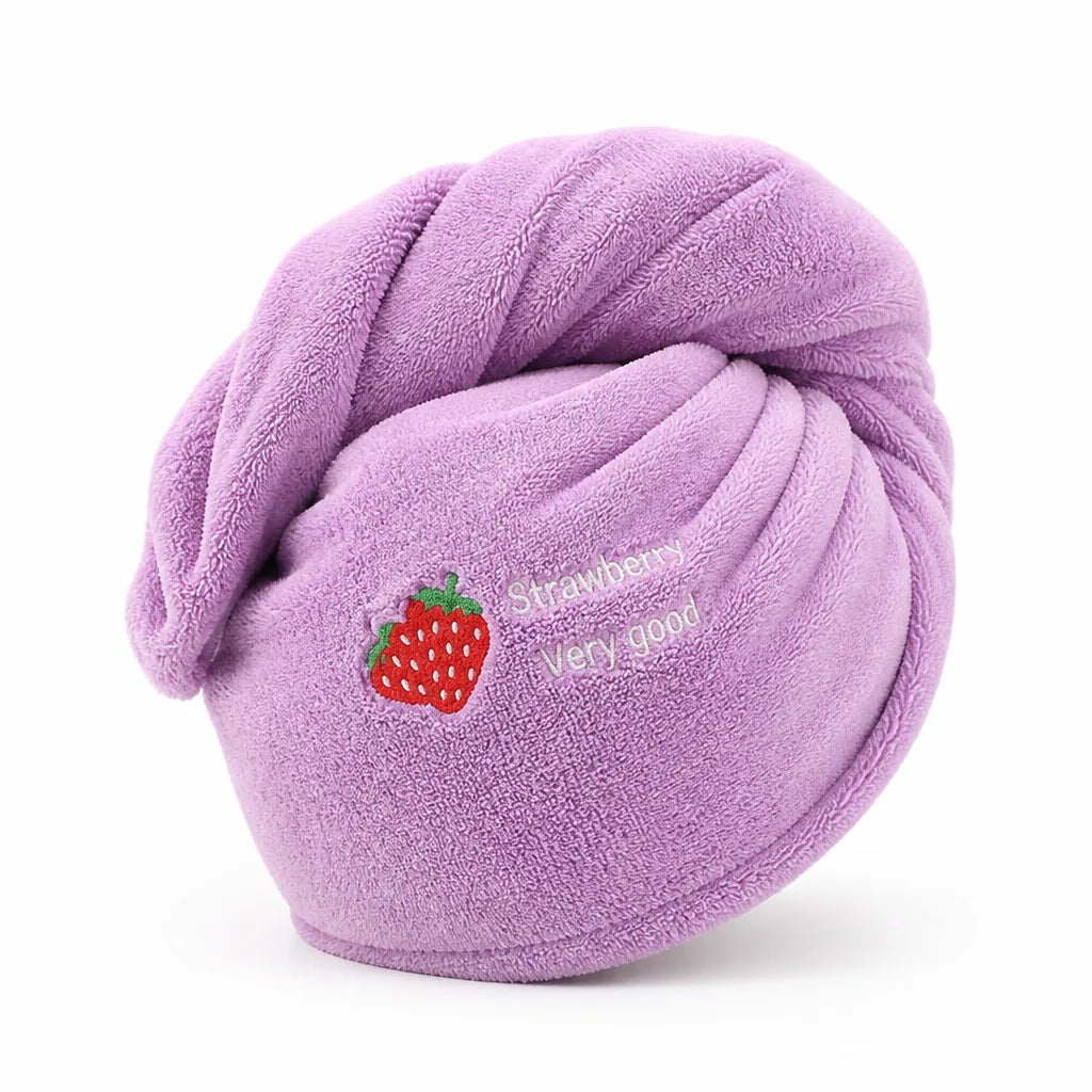 Hair Drying Towel Quick-Dry Microfiber 2-Pack