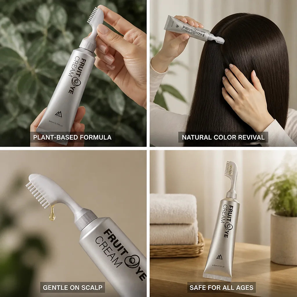 Hair Dye Plant Extract & Chemical-Free 80 ml
