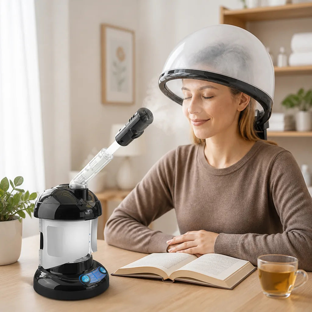 Hair & Facial Steamer Salon Quality Deep Hydration
