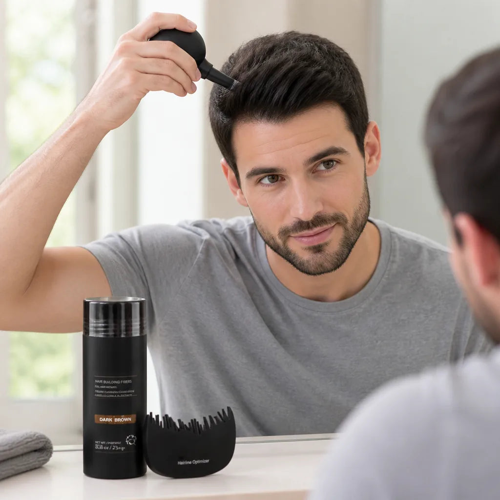 Hair Fibers Instant Thickening Natural-Looking Waterproof & Sweatproof
